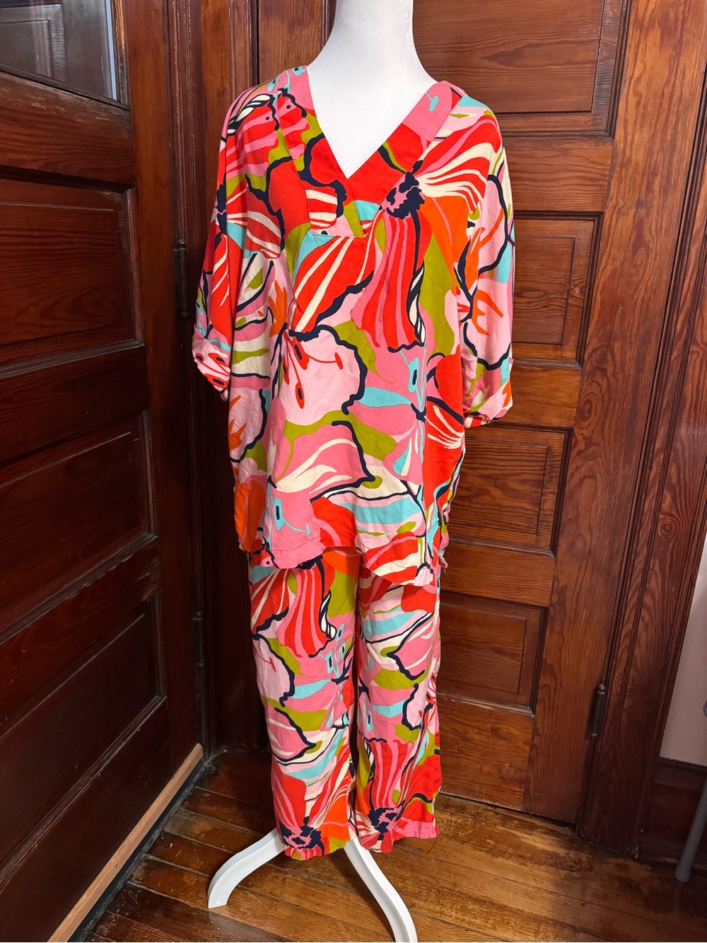 Matching Set / Pajamas / Swim Cover / Soft and Breezy / loungewear